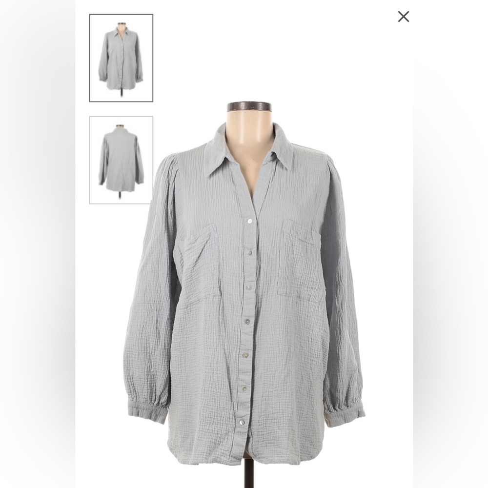 Oversized Button Up Shirt